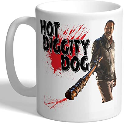 I Love Mugs - Hot Diggity Dog - Negan - The Walking Dead - Mug, Ceramic, 11fl.oz.
