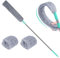 Plumero antipolvo desmontable, limpiador de polvo gap, cepillo de polvo seco y húmedo, productos y accesorios de limpieza para el hogar, dormitorio y cocina (juego completo + 2 trapos)