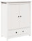 vidaXL Highboard Sideboard Schrank Kommode Anrichte Beistellschrank Mehrzweckschrank Hochschrank Standschrank Weiß 83x41,5x100cm Massivholz Kiefer