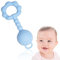 farout Beißring Baby Rassel &Greifling - BPA frei Babyspielzeug ab 3 Monate - Zahnungshilfe - Lernspielzeug - Motorik Förderung - Geschenk Baby 6 Monate Jungen Mädchen - Beißspielzeug Mit Rassel.