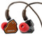 LINSOUL 7Hz x Crinacle Zero:2 In-Ear-Monitor, Aktualisierter 10mm dynamischer Treiber IEM, kabelgebundene Ohrhörer, Gaming-Ohrhörer, mit OFC IEM-Kabel für Musiker (Orange)