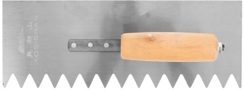 Veemoon Cazzuola Per Cemento Cazzuola Per Intonaco Con Denti Cazzuola Per Posa Di Mattoni Raschietto Per Cartongesso Utensili Manuali Per La Costruzione Di Piastrelle