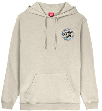 Santa Cruz Natas Screaming Panthe Hoodie Herren Kapuzenpullover Light Grey, XL