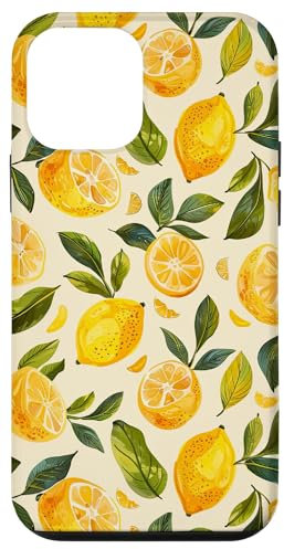 Aquarell Zitrone Sommer Limonade Zitrusfrucht Hülle für iPhone 12 mini