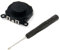 Durable 1000/1001/1004 3D Rocker - Joystick analógico negro con destornillador para accesorios Sony PSP serie 1000