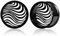 DOEARKO Ohr Flesh Tunnel Herz Double Flared Hohl Edelstahl Ohr Tunnel Plug Gestreckte Expander Stretching Ohr Piercing Schmuck für Frauen und Männer 8mm-16mm (Schwarz-1, 12MM)