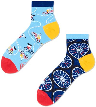 Many Mornings Unisex German Journey Mismatched Socken