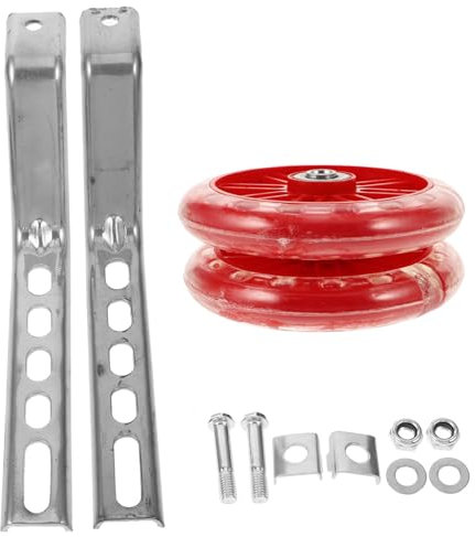 VICASKY Einstellbare Trainingsräder Für Kinderfahrräder Mit Blinkenden Rädern Stabil Und Leise Geeignet Für Fahrräder Für Sicheres Lernen Und Spaß Beim Fahren