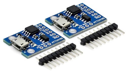2 placas de desarrollo USB Digispark solución rentable para proyectos de microcontrolador y prototipado