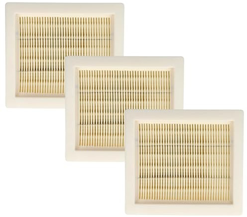 vhbw 3x Flachfaltenfilter Ersatz für Hilti VC 5 | VC 75-1, 2192229 für Staubsauger