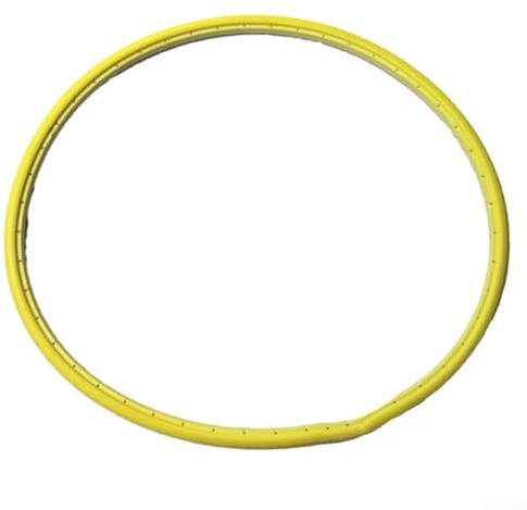 ZiStarlilife Rennrad-Reifen, 700 x 23 C, fester Gang, solider Fahrradreifen, Rennrad, nicht pneumatisch, luftlos, pannensicher, für städtisches Pendeln (gelb)