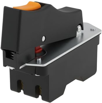 EMSea 15A 125V AC Winkelschleifer Elektrowerkzeug-Auslöseschalter mit Sperrtaste Kompatibel mit STH DKA-10