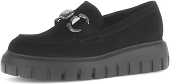 Gabor Damen Slipper, Frauen Slipper, Mokassins,senkfuss,senk-spreizfuss,Ladies,Women's,Woman,Slip-ons,Halbschuhe,Slides,schwarz,35.5 EU / 3 UK