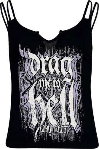 Lord Of The Lost Drag Me to Hell Frauen Top schwarz Band-Merch, Bands