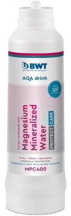 BWT AQA drink Filter MPC400 | Ultrafiltration, Kalkschutz & mit Magnesium mineralisiertes Wasser | passt in AQA drink Wasserspender | 1.710 Liter Kapazität*
