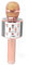 microphone sans fil portable Enceinte Bluetooth USB Carte tFK Enregistreur Rose 3037