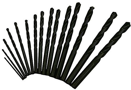 Jobber Twist Drills MASO 10 x 5.0mm Ground HSS Drill Bits Metric High Speed Steel Jobber Twist Drills Ideal for Processing of Iron, Wood, Aluminum, etc.