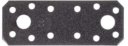 Alberts 301644 DURAVIS® Flachverbinder | schwarzdiamant duplexbeschichtet | Größe 96 x 35 x 2,5 mm