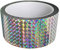EACILLES Ruban réfléchissant holographique autocollant pour projet d'artisanat, bricolage, décoration d'intérieur, emballage de vacances, etc., 5,1 cm x 50 m