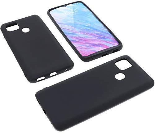 foto-kontor Funda Compatible con ZTE Blade 10 Smart Protectora de Goma TPU para móvil Negra