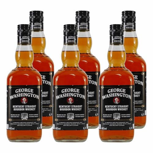 George Washington Bourbon Whiskey (6 x 0,7L)