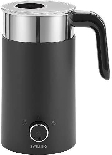 ZWILLING Enfinigy Cool Touch Mousseur à lait électrique en mousse chaude et froide pour lait de substitut de lait à base de plantes