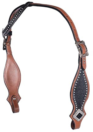 HKM Arizona Westerntrense Schwarz/Braun Vollblut