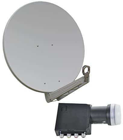 Gibertini OP 75 SE - Alu-Antenne - Weiss - 4 Teilnehmer