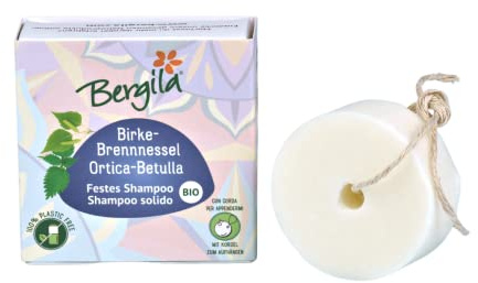 Bergila Festes Shampoo 50 g Bio - aus 100% natürlichen, biologischen Rohstoffen - kontrollierte und zertifizierte Qualität aus Südtirol