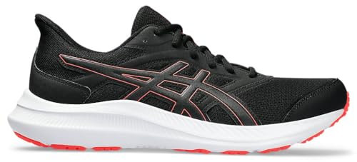 ASICS Herren Jolt 4 Sneaker, Black Sunrise Red, 38 EU