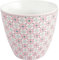 Tasse à latte Gwen rose pâle