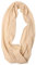 Prettystern XL 100% Kaschmir-Wolle winter Loop Schal Cashmere feinstrick Kaschmir-Schal einfarbig Damen Herren Schlauch-Schal beige