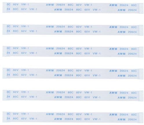 SG Store 6pcs 14 Pin Controller Flex Cable Charging Board Ribbon Cable Handle Ribbon Cable Compatible with Sony PS4 Controller Repair Part