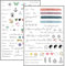 MilaBoo® Kerzentattoos Entspannung I DIY Aufkleber für besondere Anlässe, einfache Anwendung, vielseitig einsetzbar (Entspannung)