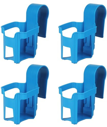 Pool Getränkehalter,4 Stück Pool Zubehör Getränkehalter,Pool Wasserbecher-Hängehalter,Poolumrandung und Pool Deko,Poolside Getränkehalter für Pool Aufstellpool Schwimmbecken Poolzubehörteile