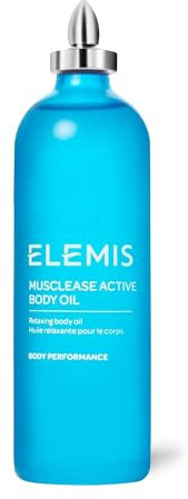 Elemis Aktiv Körperkonzentrat Musclease, Schnell Einziehendes Körperöl zur Erholung Nach dem Training, Perfekt zur Entspannung und Muskelerholung, Belebendes Körperöl mit Maritimen Extrakten, 100ml