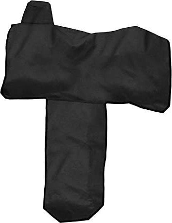 Western-Sattelbezug, wasserdicht, Oxford-Stoff, praktische schwarze Schutzhülle, Sattelschutz für Westernsättel, 1 Stück