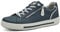 Jana Damen Sneaker flach mit Reißverschluss Vegan, Blau (Navy), 39 EU