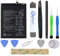 OnlyTech - Kit de réparation Batterie Premium de Remplacement HB396285ECW pour Le Huawei P20-3400mAh - Qualité Originale avec 10 Outils et Adhésif