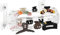 lalago Klauenclip Organizer, 360° Drehbar Haarspangenhalter, Klares Acryl Klauenclip Ausstellungsständer, Haarkralle Clip Organizer, Haarklammer Organizer, Claw Clip Aufbewahrung (Wandmontiert)
