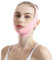 QOMJUFA Masque de levage visage,pour le visage V Line Masque,Masque En Forme De V Lifting Masque Visage,Peut être utilisé à tout moment,rose