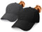Baseball Cap Damen Kappe Sommer Basecap Pferdeschwanz, Verstellbar Frauen Ponytail Cap Baseballmütze Mesh Atmungsaktiv Sonnenhut Freizeit Kappe mit Zopfloch Outdoor Sports Kreuz Schwarz Dunkelgrau