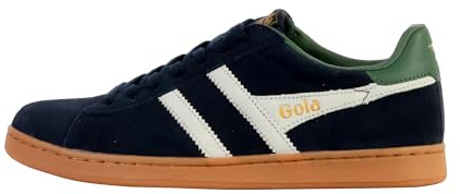 Gola Equipe II Suede CMB387EG, Trainers, Navy Blue, 8.5 UK