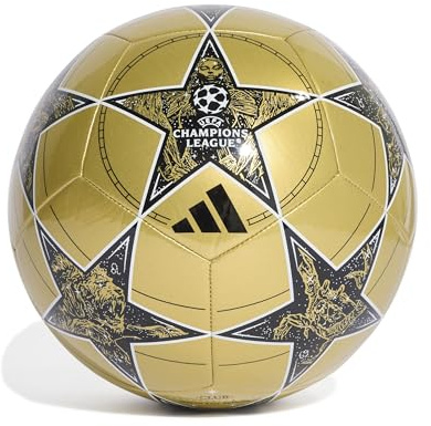 Adidas UEFA Champions League Club Ball JP1536, Unisex Footballs, Gold, 3 EU