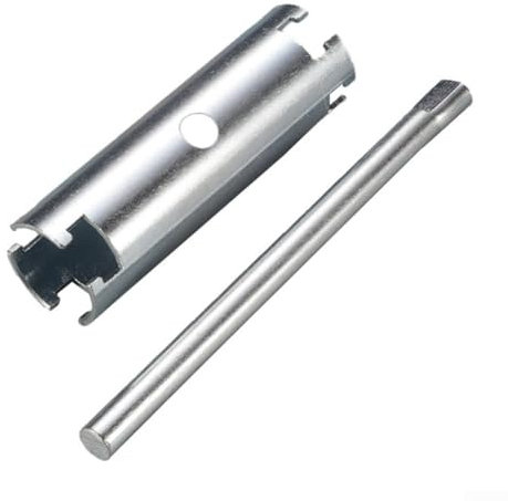 GLOBALHUT Essential Strainer Basket Wrench for Plumbers with Double Sided Design and Deep Reach Offset Hole