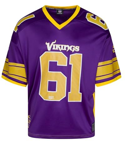 Recovered NFL T-Shirt Jersey Trikot American Football Fanshirt Teamlogo Nummer Sommer Oversized