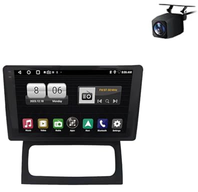 2 Din Car Radio for Renault Clio Campus Android 15 9 Inch Portable Car Stereo with Bt Gps Wifi Fm Am Rds Radio Backup Camera Multimedia-Player For, 8 Core 8G+256G