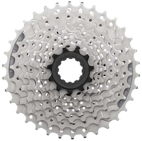 SHIMANO Unisex – Erwachsene Zahnkranz Kassette-2093083440 Kassette, Grau, Einheitsgröße