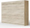 SMARTBett Schrankbett Standard Eiche Sonoma 140 Horizontal
