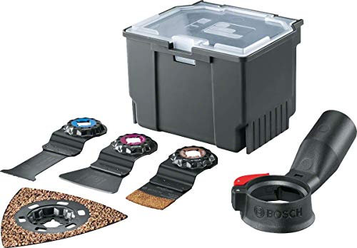 Bosch Home and Garden 2609256F48 Tiling Project Set 5tlg. (Mix & Match, Zubehör für PMF 250 CES, in Kleiner Zubehörbox)